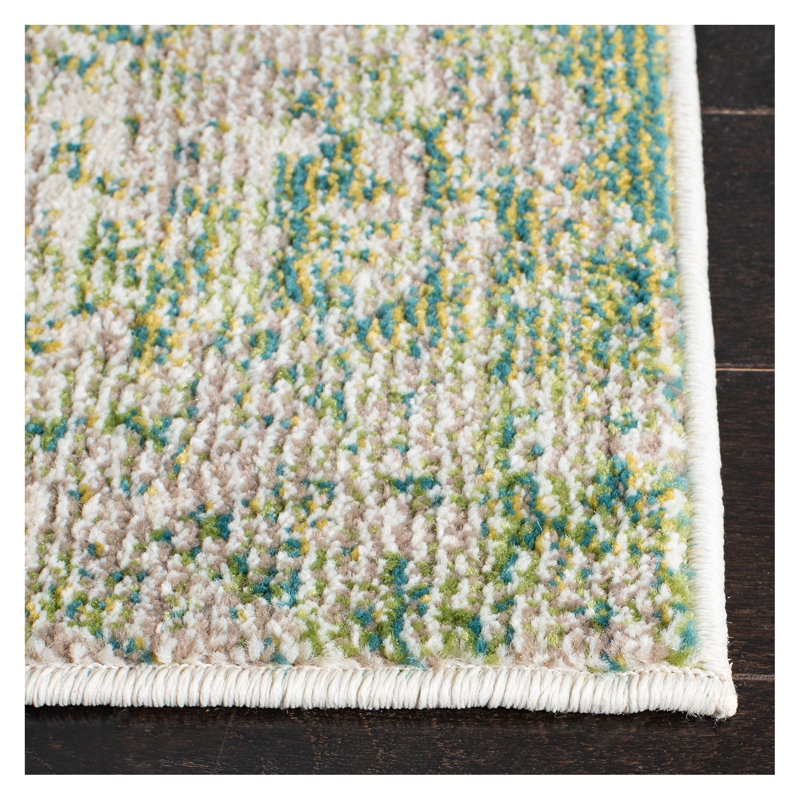 Tapis abstrait Hester Street Performance, Rectangle 8 pi x 10 pi