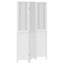  Paravent en bois massif brun foncé 3 panneaux Paulownia-646838748-646838750