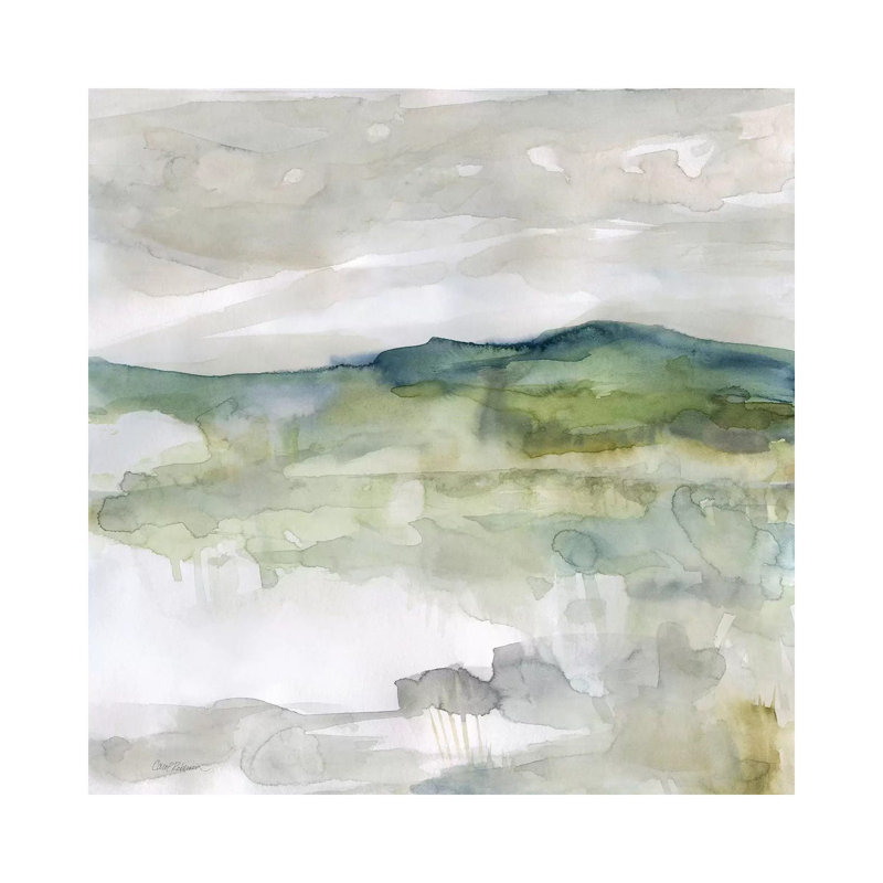 Hillside Study by Carol Robinson - Wrapped Canvas Painting, 66.04 cm H x 66.04 cm W x 3.175 cm D