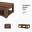 Table basse rustique moderne à 4 tiroirs Jorge-29950715