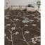 Tapis brun de haute qualité noué à la main