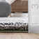 Panitz Hand Tufted Multi Striped Shaggy Gray/Brown Area Rug