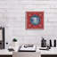 «True Blue Bandana E» par Jean Plout, art mural sur toile, 12 po x 12 po-237034087