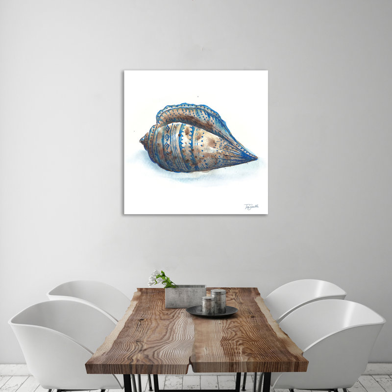 Bohemian Shells: Sea Shells - Impression sur toile tendue, H 24 po x l 24 po x P 1,5 po