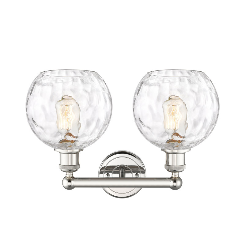 Ambrosane 2 - Light Dimmable Vanity Light, Polished Nickel