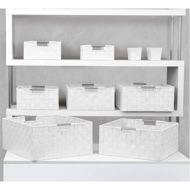 Natural Montauk Woven Rectangular Storage Bins