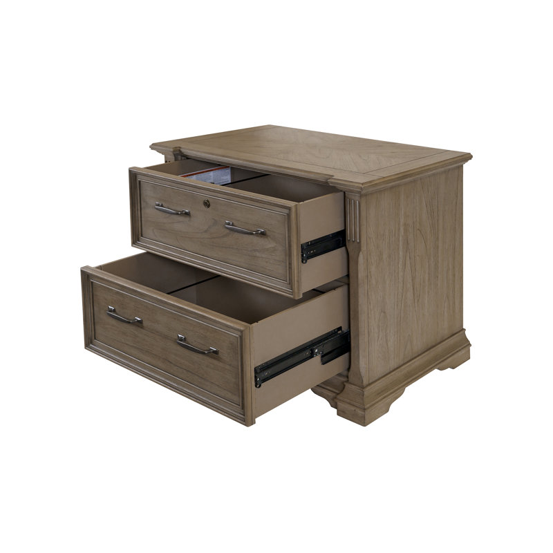 Dravid 38'' Wide 2 -Drawer File Cabinet