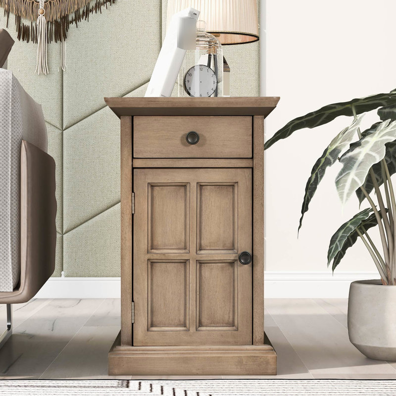 Table de bout Vintage Livingroom, Brun antique