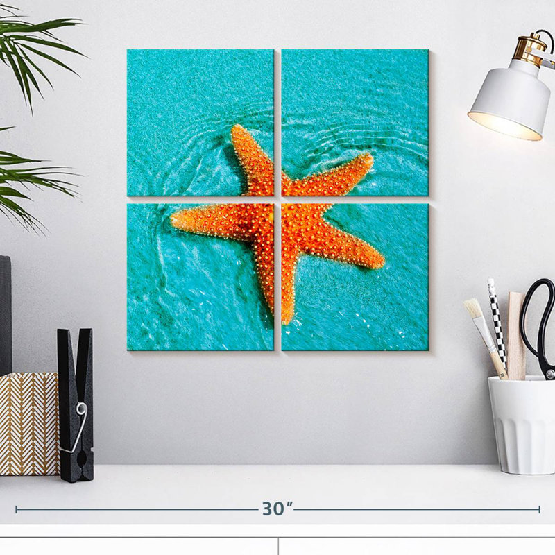 Brampt Submerged Starfish, 18" H x 18" W