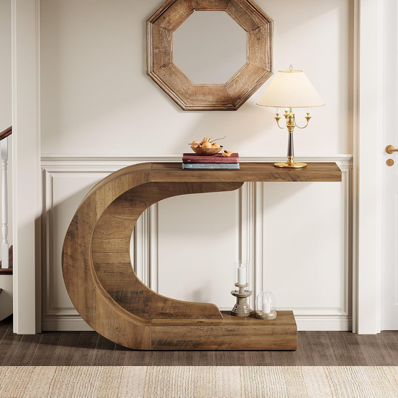 Table d'appoint 43,3 po Mid-Century Modern