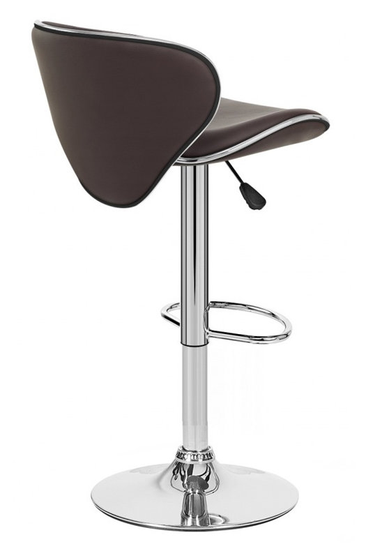 Tabouret tournant à hauteur réglable Boca, Brun