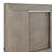 Stubbs Queen Panel Bed With LED In Grey