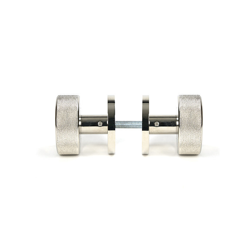 Brompton Interior Mortise Knobset, Polished Nickel
