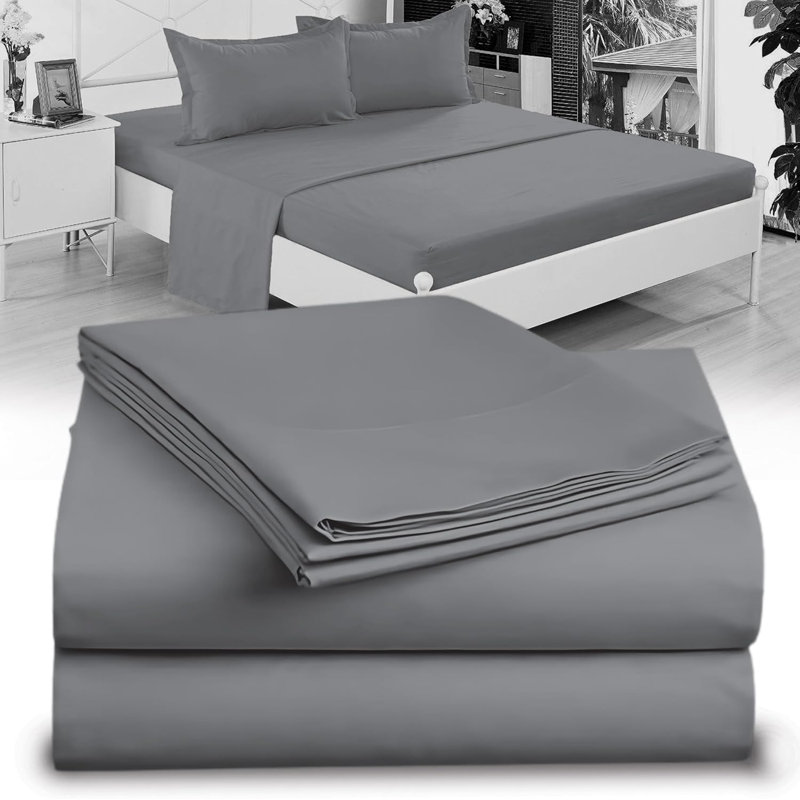 100% Microfiber Double Brushed Sheet Set - Extra-Soft & Wrinkle-Free - 15" Deep Pockets - Ideal for Dorms, Hospitals & Split Beds - 3 PC Set