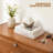 8 Tiers 36 Pairs Bamboo Shoe Rack Organizer Cabinet with Flip Doors Storage Stand for Living Room