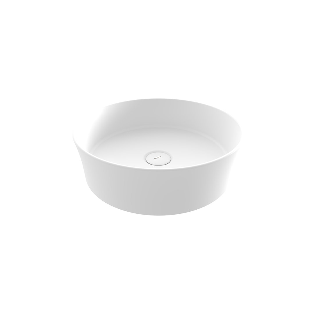 Bocchi Sottile Slim Line 380mm L x 380mm W Ceramic Circular Sink