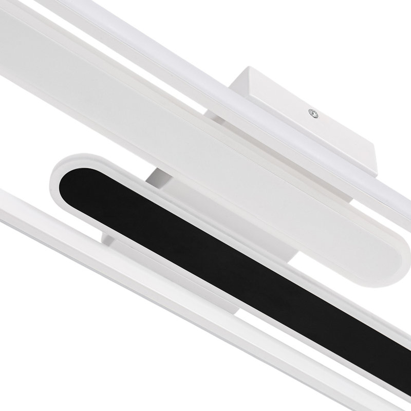Plafonnier semi-encastré rond 38,6 po