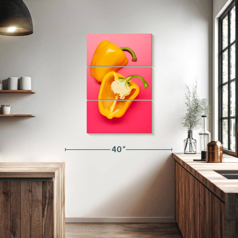 Poivron jaune Yarlin, H 38 po x l 24 po