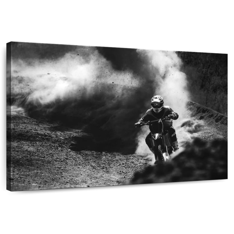 Sirci Motocross BW, H 16 po x l 24 po