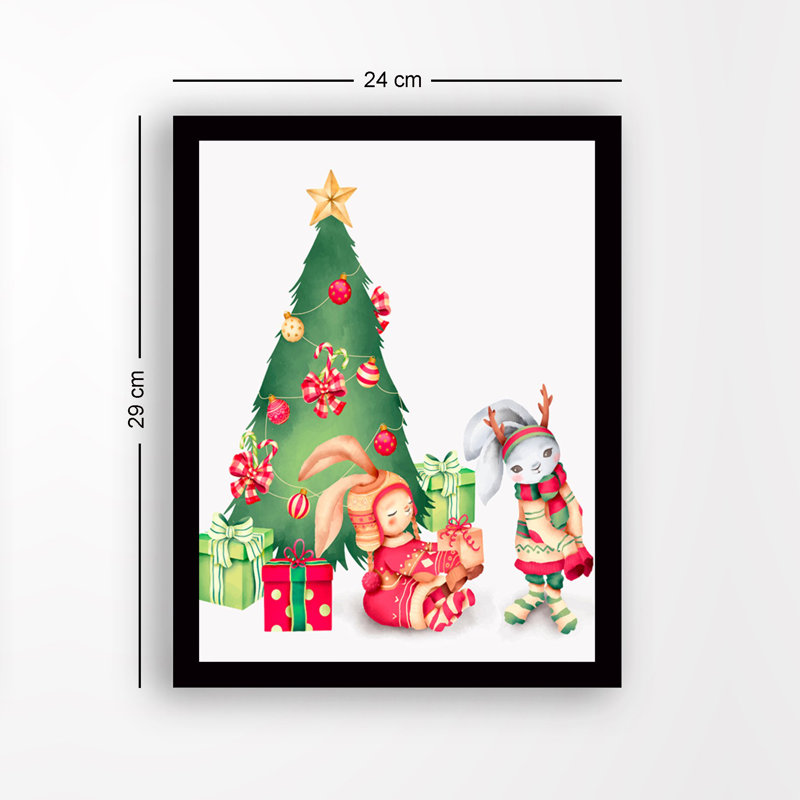 Decorative Framed MDF Painting