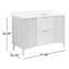 Ensemble de meuble-lavabo à simple cuve 48 po Gabi-95846828