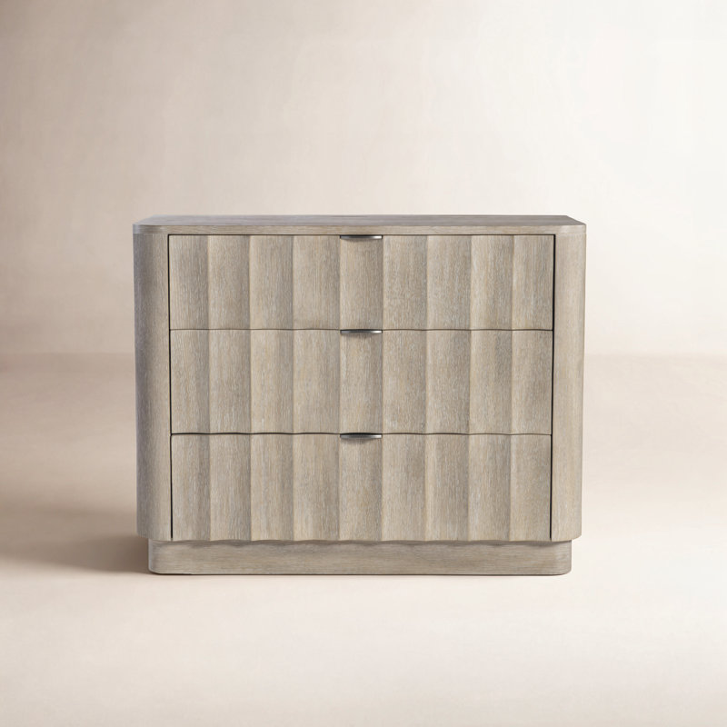 Bernhardt Loggia 3-Drawer Nightstand