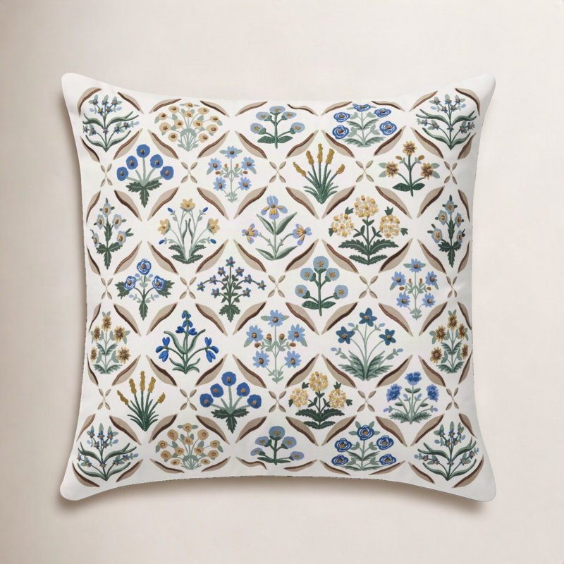 Coussin Rifle Paper Co. x Loloi Estee, Duvet