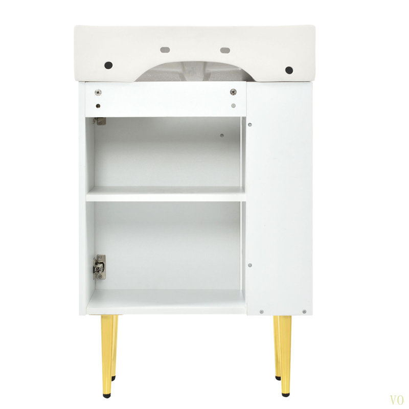 [Cabinet seulement] Meuble-lavabo de 21,6 po (lavabo non inclus)