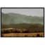Paysage rustique, montagnes, campagne, campagne, campagne, art rétro, paysage naturel-101791664-101791661