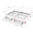 Upholstered Platform Bed Frame with 2 Storage Drawers,Adjustable Velvet Sofa Bed-343025945-343025944