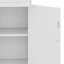 Armoire de rangement autoportante avec tiroir et tablette réglable-1784475021