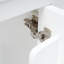 Meuble-lavabo de 20 po avec lavabo, armoire de salle de bain avec porte à fermeture douce, support de rangement et tablette ouverte-126278676