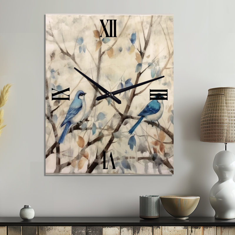 Horloge murale Bluebird Serenade, Grand
