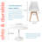 Firoj Modern Dining Table Set for 2