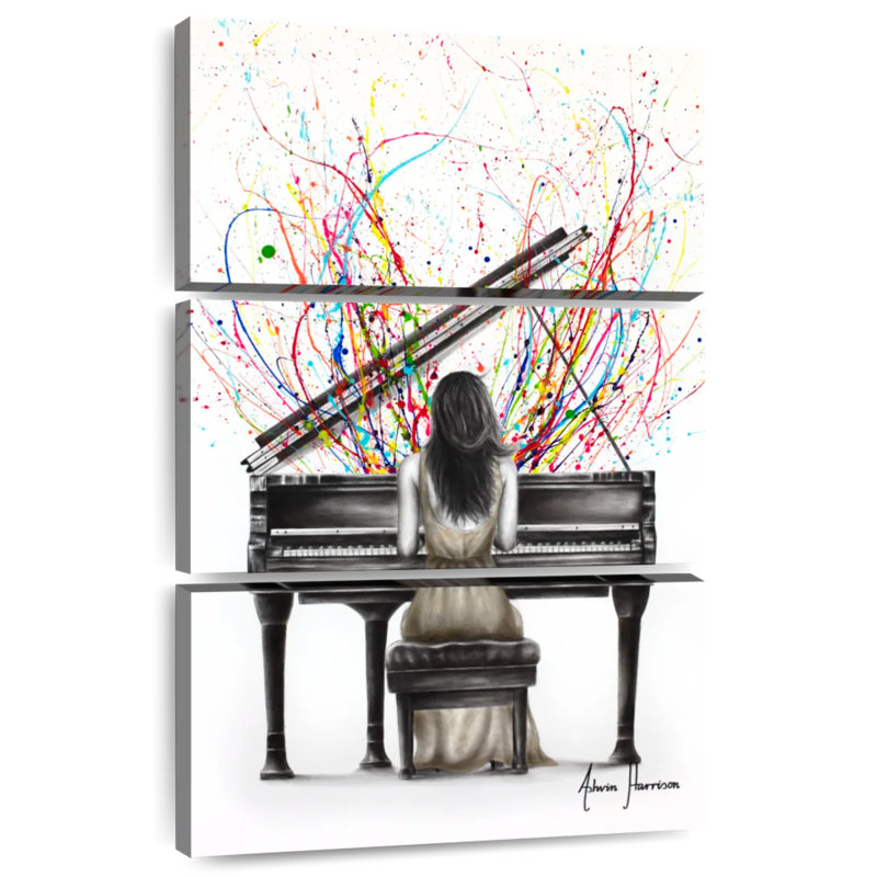 Piano à queue Abarca, H 32 po x l 20 po