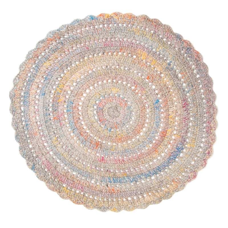 Sienna Grey Rug 3'3" x 3'3"