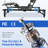Adjustable Bed Frame Queen Size, Wireless Control, Quiet Motor, Materials Black Base With Positions, Remote, Solid Structure