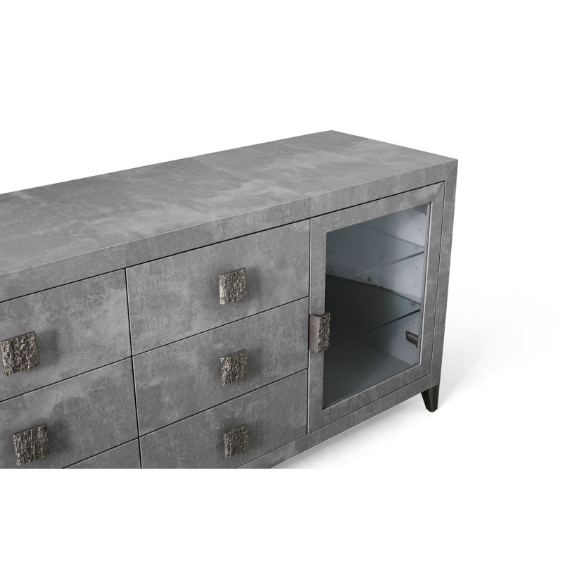 Gramercy 84'' W Sideboard, Gray