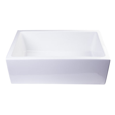 30'' L Single Bowl Fireclay Kitchen Sink