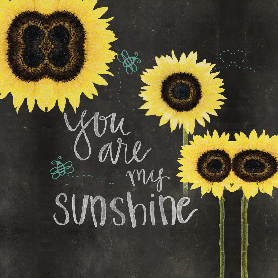 Sunflower Sunshine - Wrapped Canvas Painting