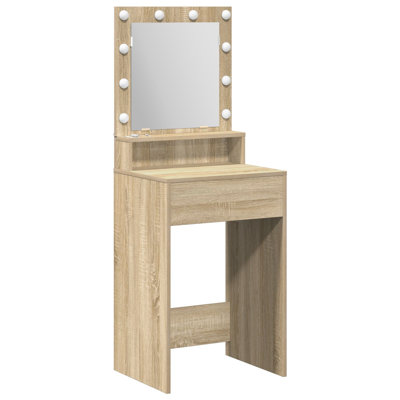 MDF, 50 X 41 X 135 Cm Mirror Vanity Table