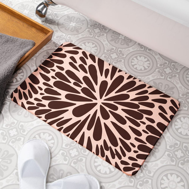 Non-Slip Shower Mat, Pink