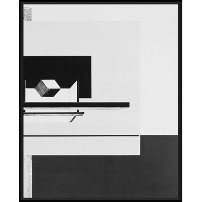 «Geometric Study», reproduction d'impression encadrée