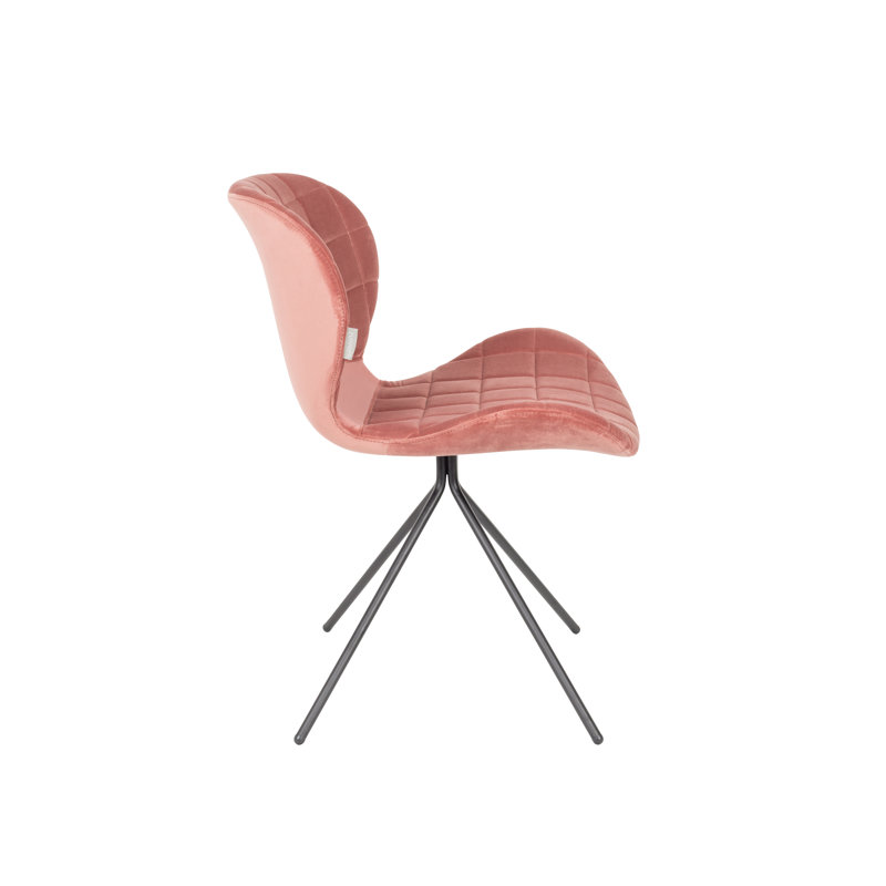 OMG LL Upholstered Dining Chair, Pink