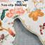 Tapis de cuisine floral festonné-458764967