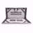 Techni Home 34in Square Folding Table, Height Adjustable Foldable Table with Easy-Carry Handle
