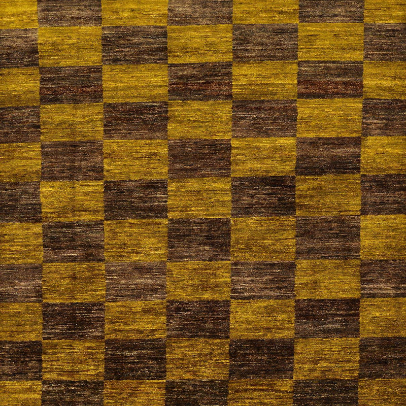 Abstract Indoor Rug, Square 6'