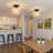 1-Light 9.5'' Crystal Semi Flush Mount Ceiling Light