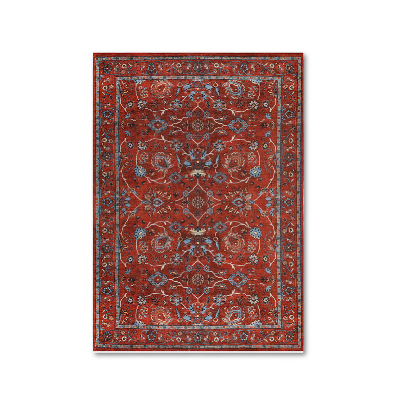 Cappadocia Machine Woven Washable Oriental Indoor Stylish Rugs, Rectangle 2'  x 6'