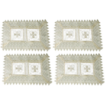 Kody Polyester Floral Rectangle Placemat